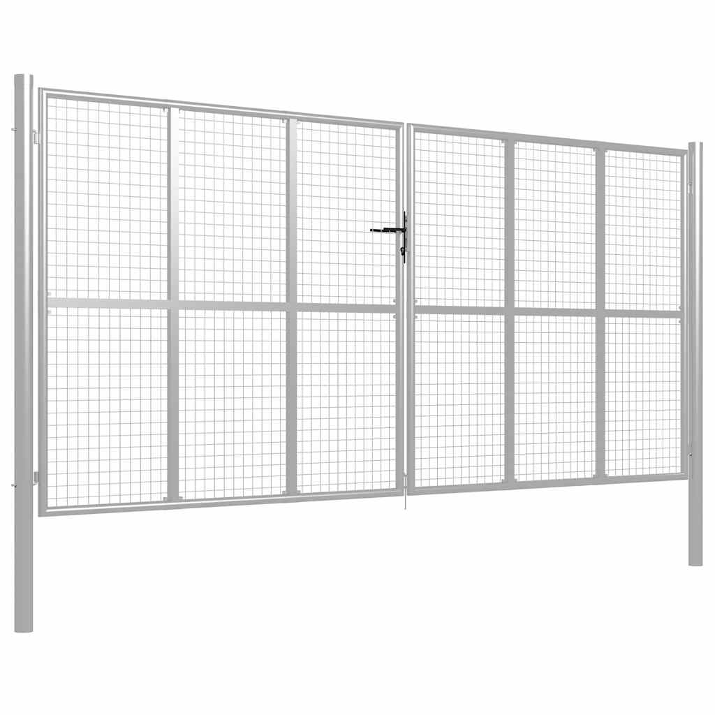 Gartentor aus Maschengewebe 400x150 cm