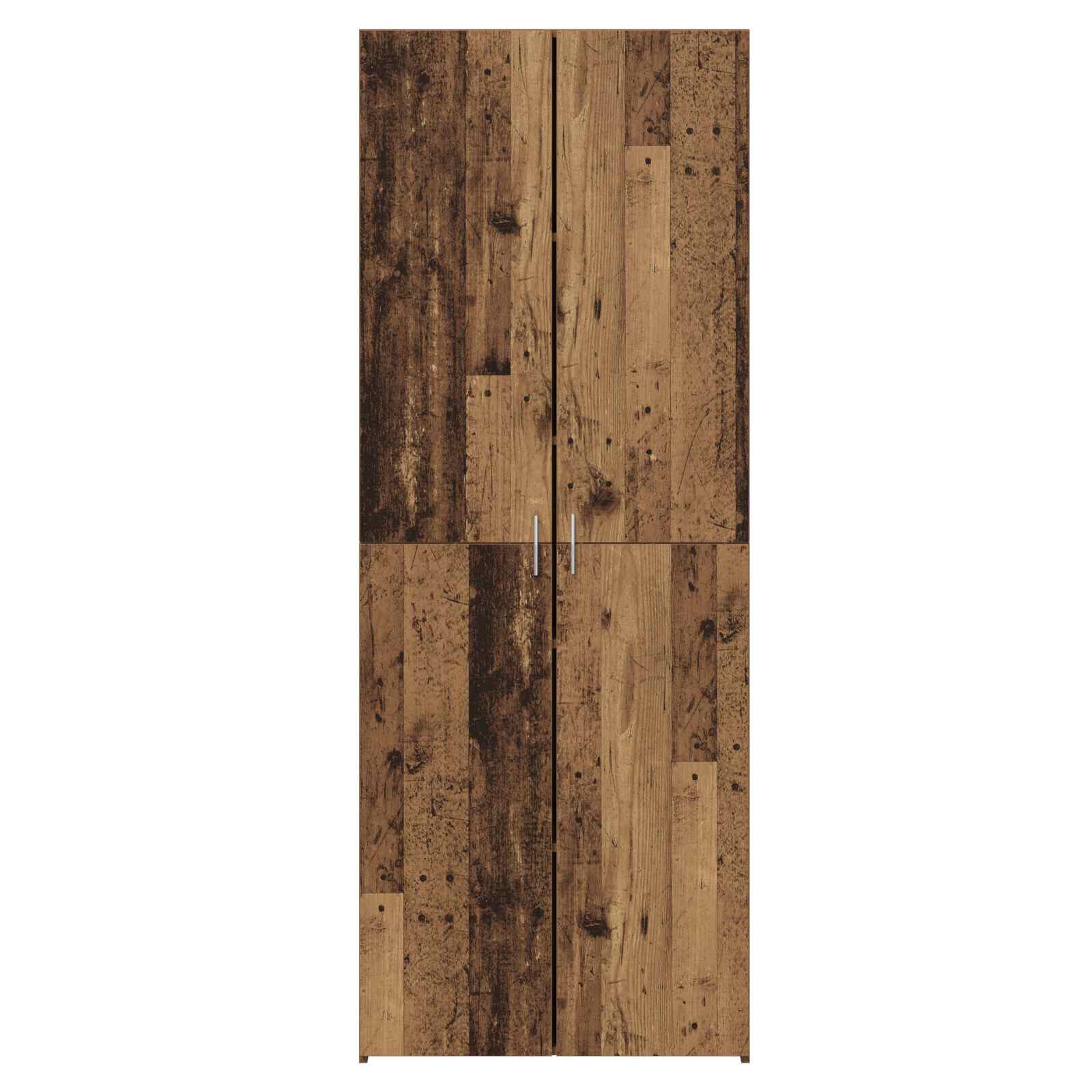 Highboard 2 pcs Artisan-Eiche 70 x 42,5 x 185 cm