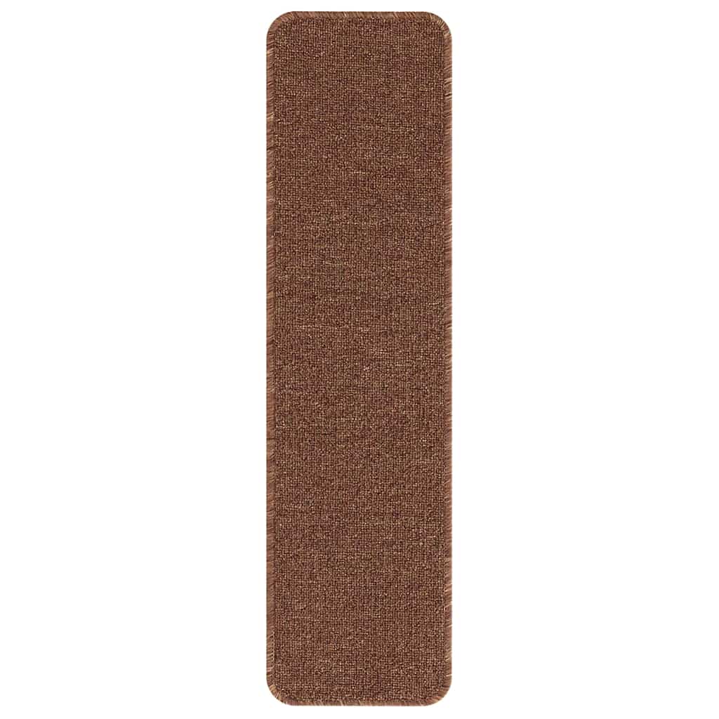 Antirutsch Stufenmatten 15 Stk. 60x25 cm Anthrazit Rechteckig