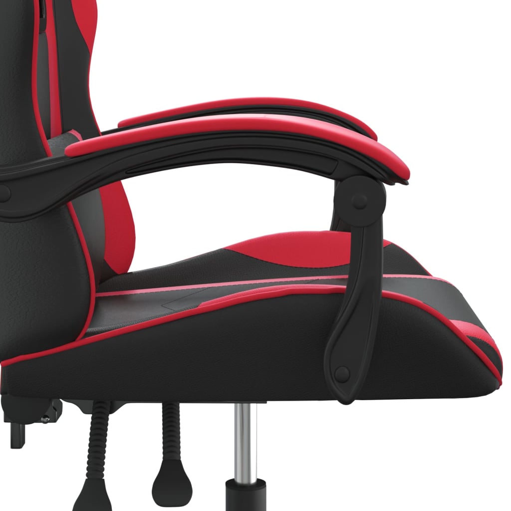Gaming-Stuhl Schwarz und Golden Kunstleder