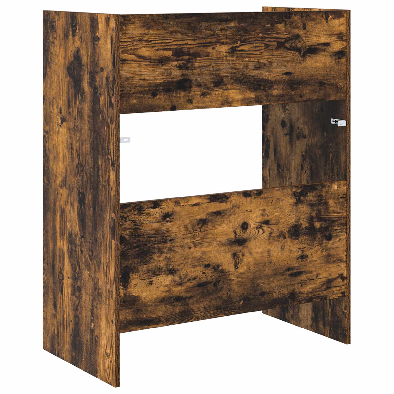 DJ Tisch Weiß 102 x 45 x 102 cm Holzwerkstoff