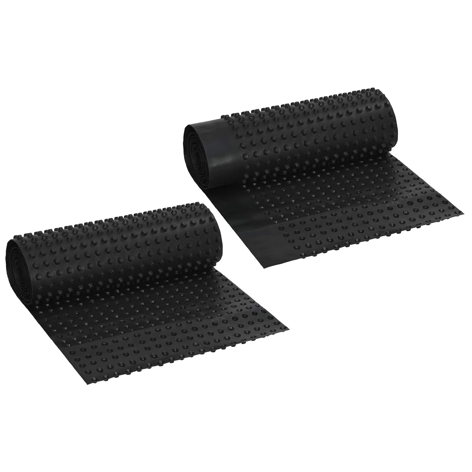Dimpled Drainage Sheet Schwarz 0,5 x 20 m HDPE