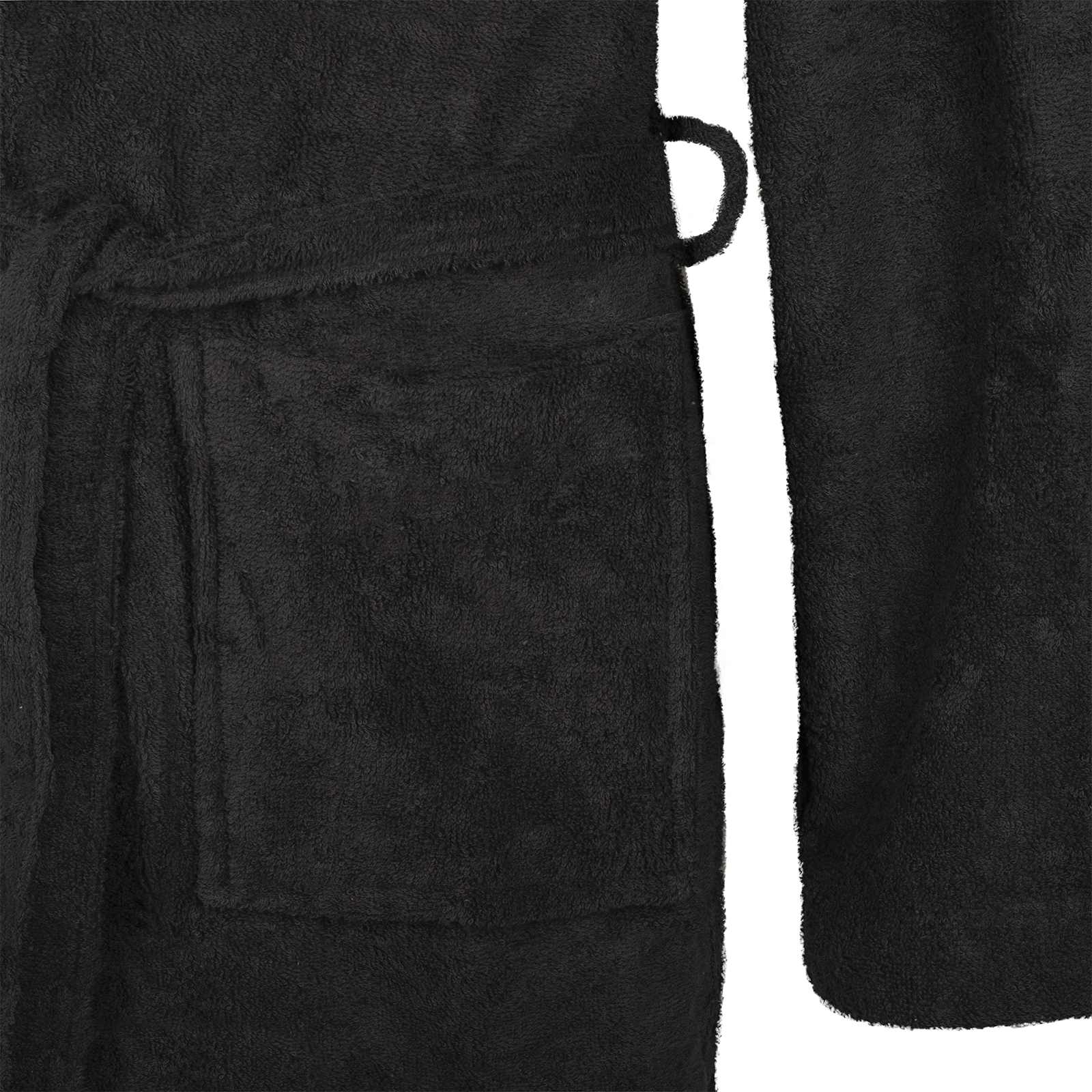 Bademantel KINN Weiß S Baumwolle