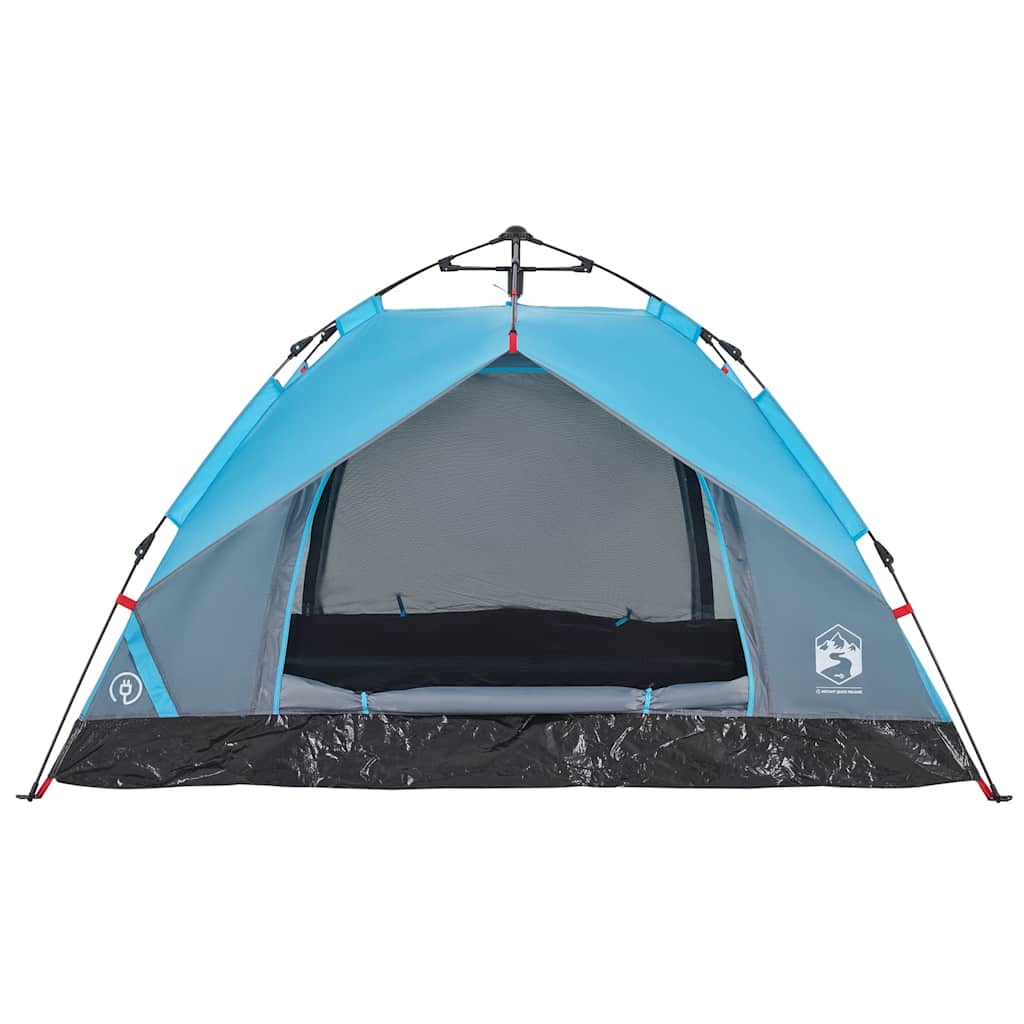 Kuppel-Campingzelt 2 Personen Grün Quick Release