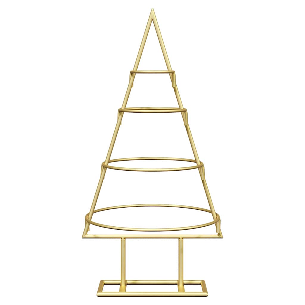 Metall-Weihnachtsbaum Deko Schwarz 60 cm