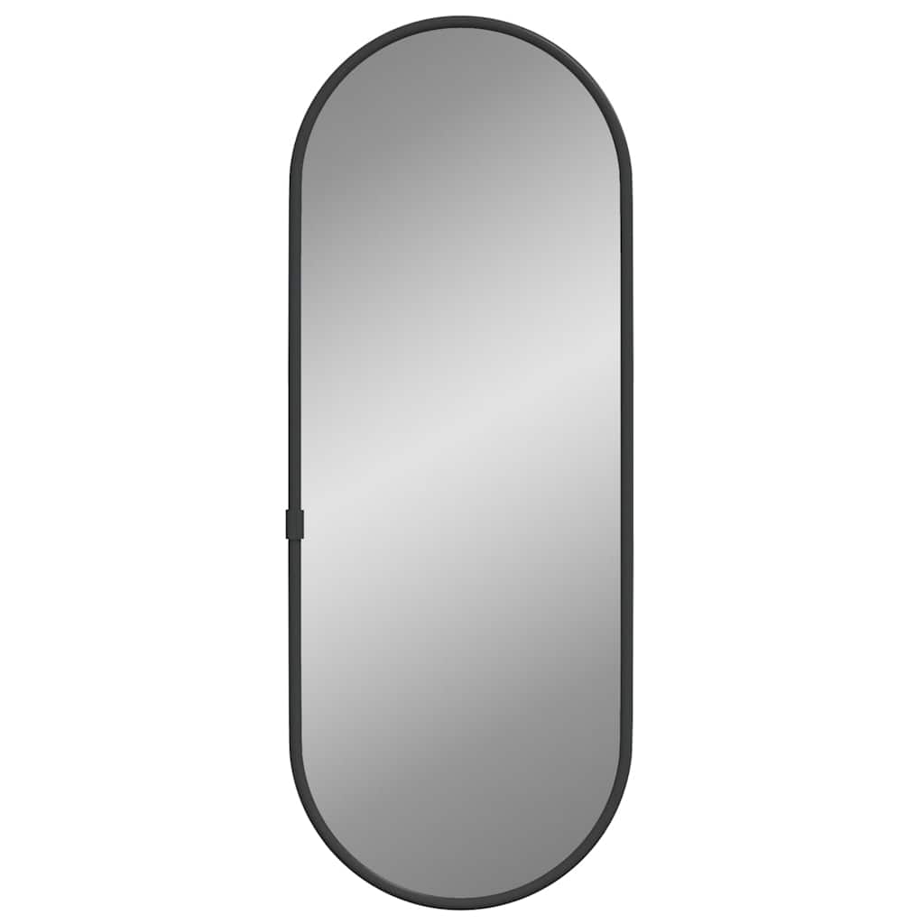 Wandspiegel Silbern 50x20 cm Oval