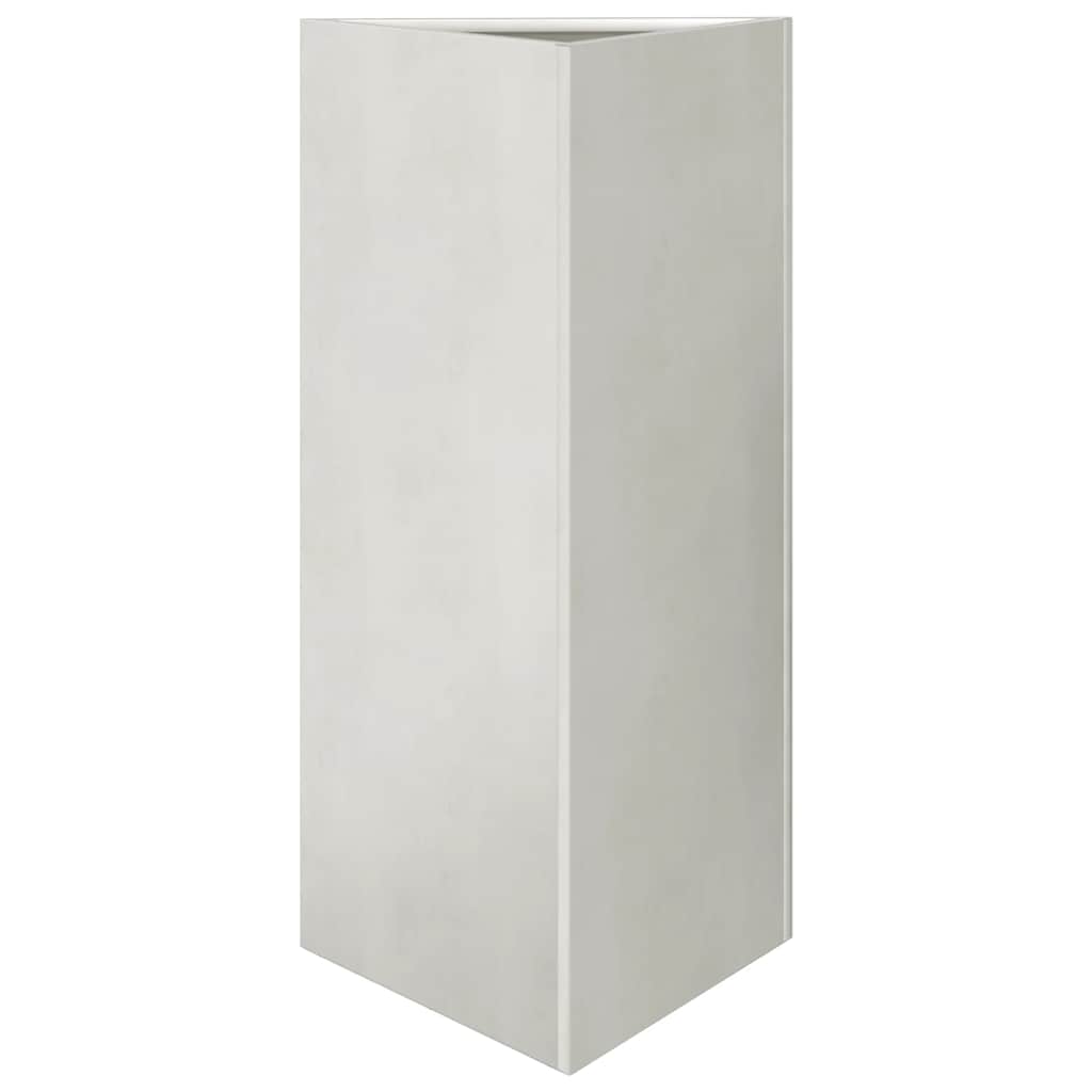 Pflanzkübel 30x26x75 cm Cortenstahl