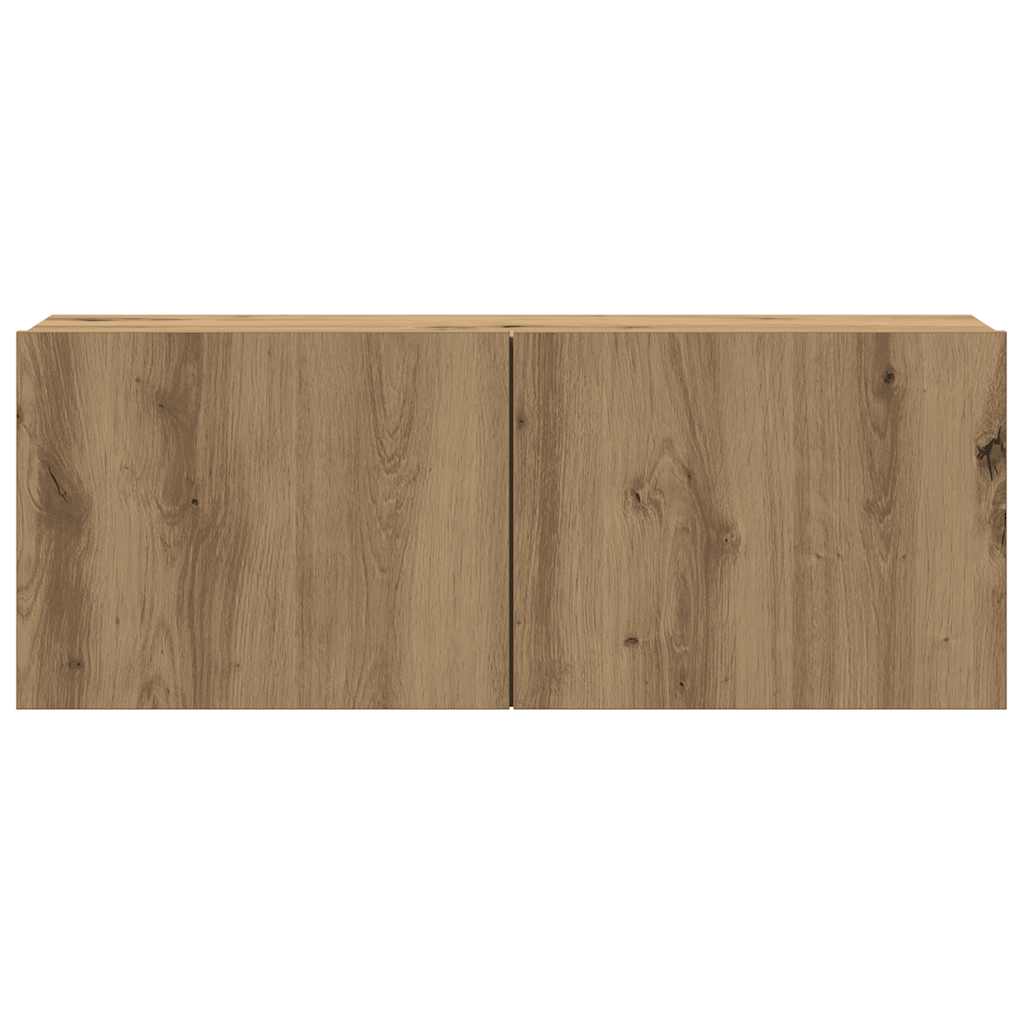4-tlg. TV-Schrank-Set Weiß Holzwerkstoff