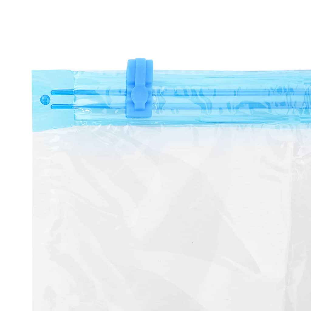 Aufbewahrungstaschen 5 pcs Transparent und Blau 70 x 50 cm