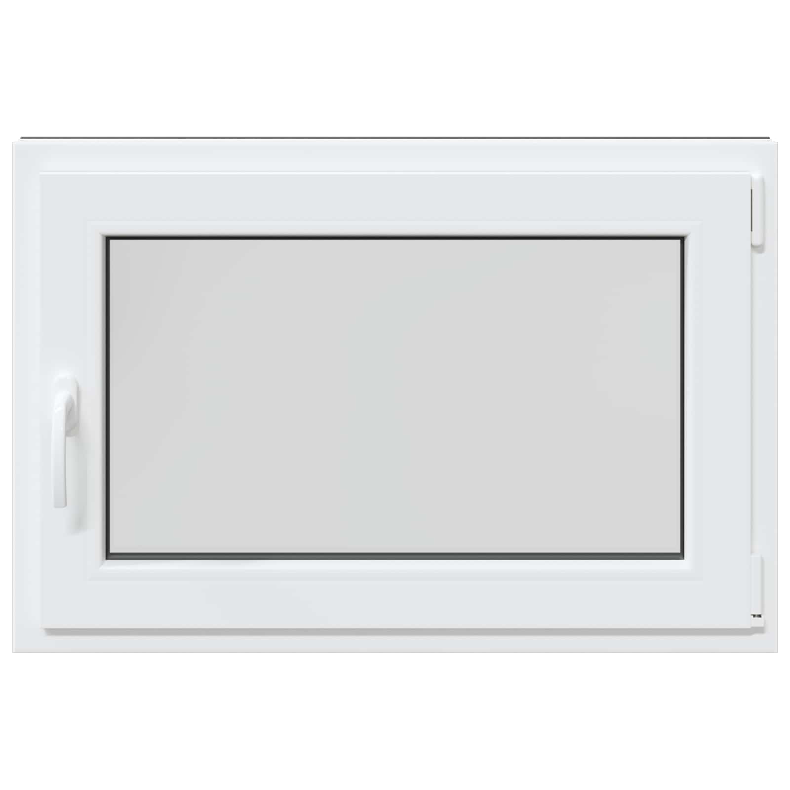 Kellerfenster RISOR 50 x 50 cm PVC und Glas Weiß