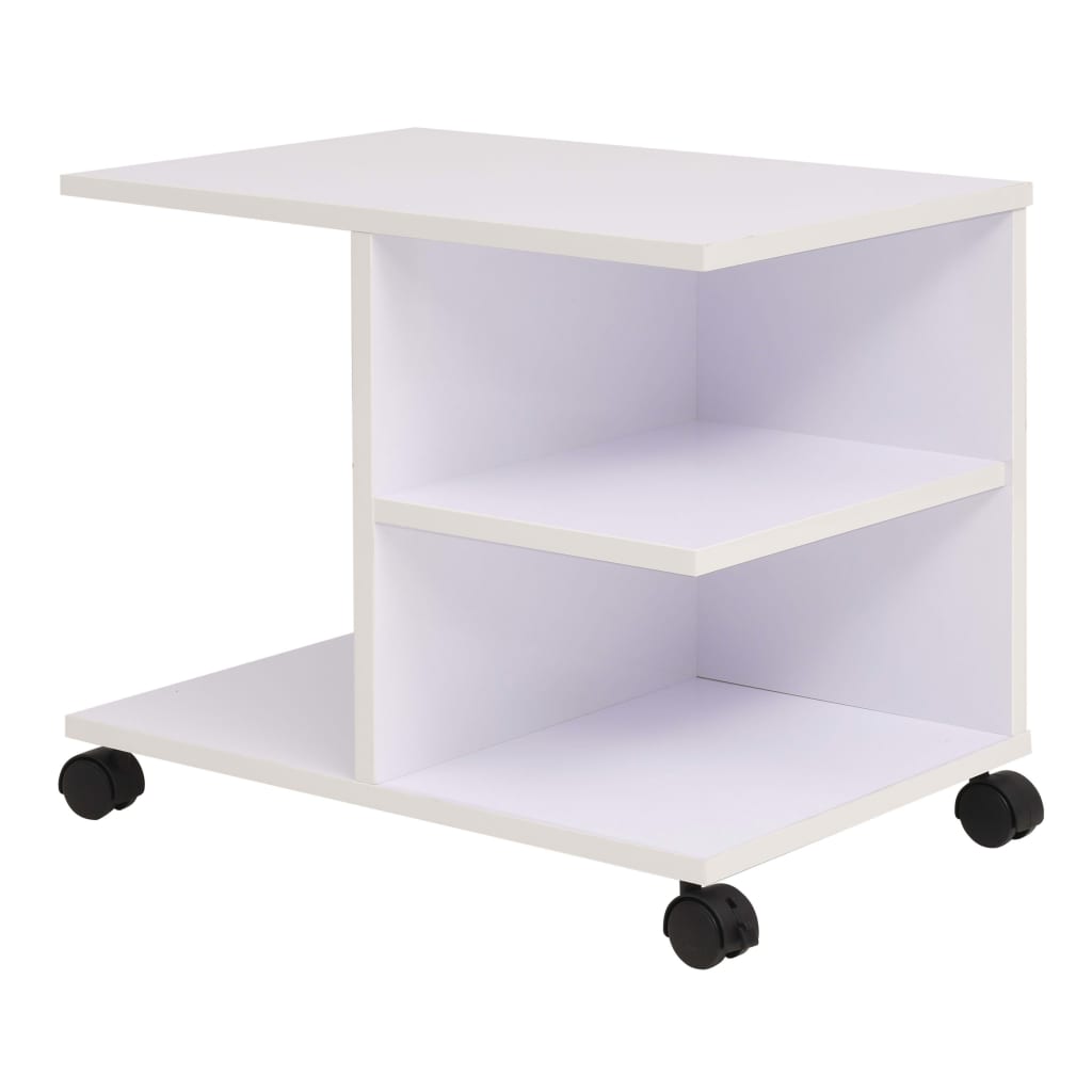 Beistelltisch mit Rollen 50×35×42 cm Eichenbraun