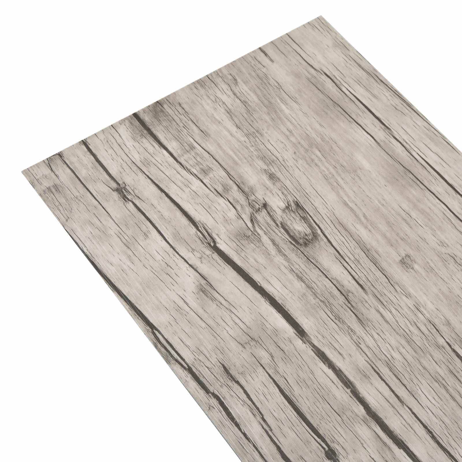 Bodenplanken 18 pcs Walnussbraun 5,26 m² PVC