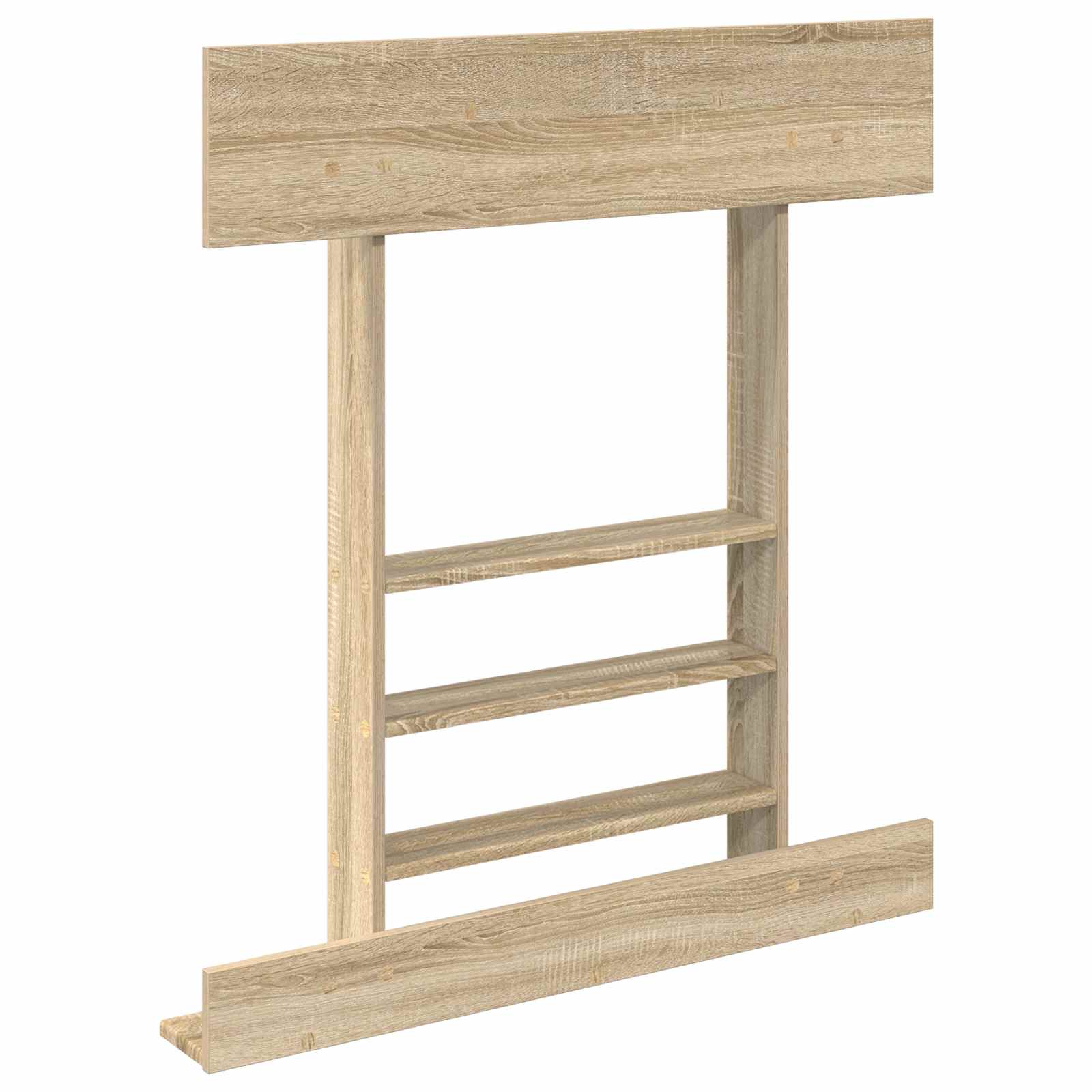 Billardqueue-Ständer Holzwerkstoff 93 x 12 x 103 cm Weiß