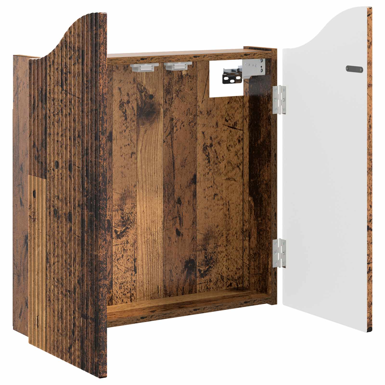 Dartboard Schrank Weiß 56 x 12 x 63 cm Holzwerkstoff