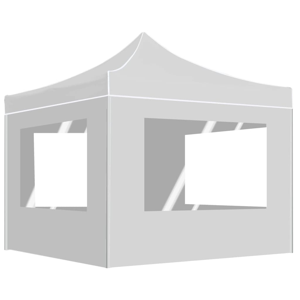 Profi-Partyzelt Faltbar Aluminium 2x2 m Anthrazit
