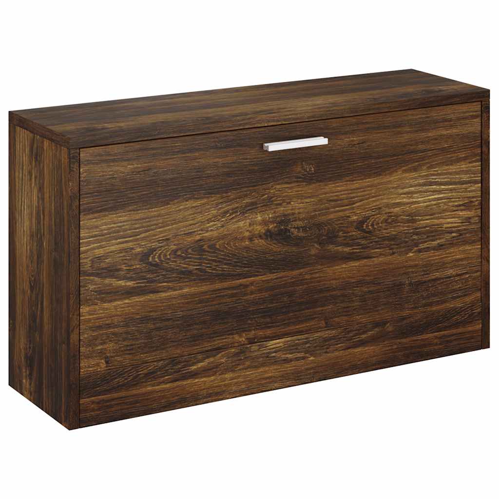Schuhbank Eiche 80x24x45 cm