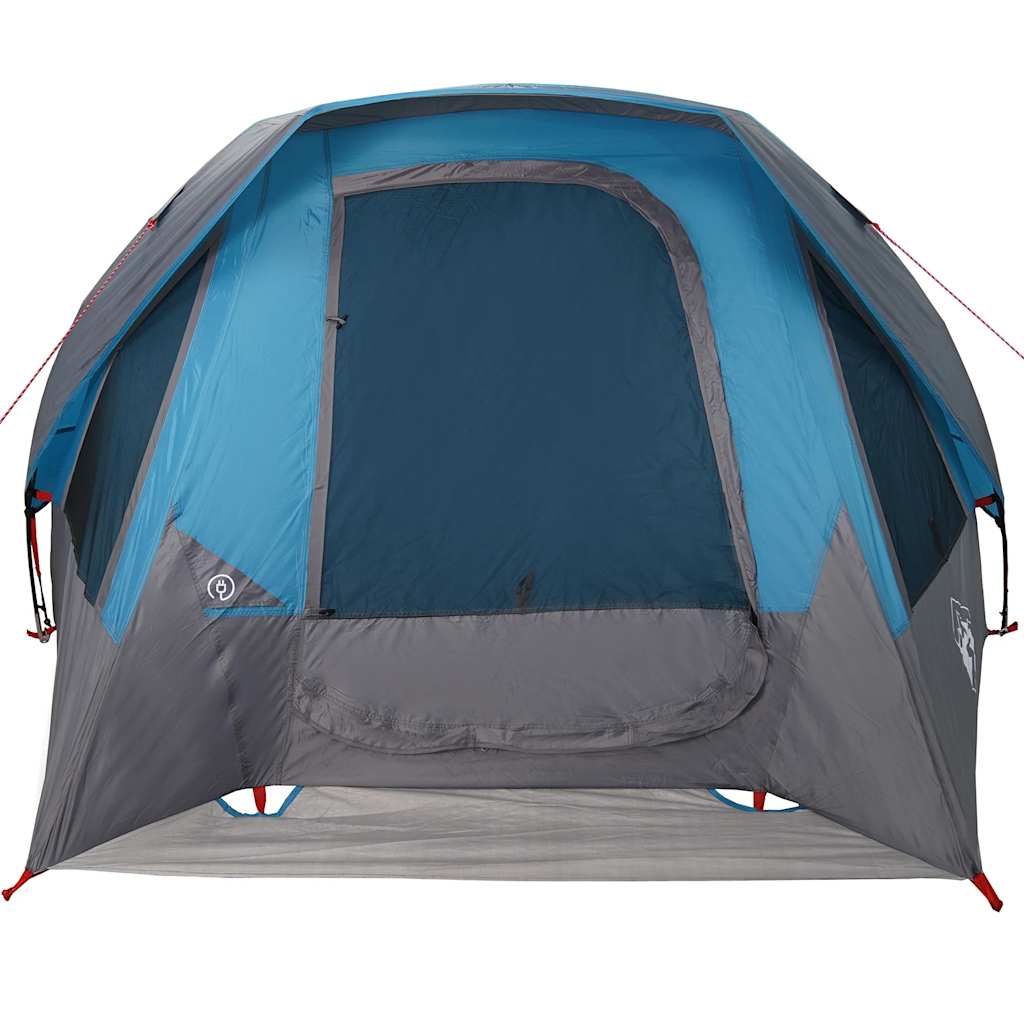 Campingzelt 4 Personen Grün Wasserdicht