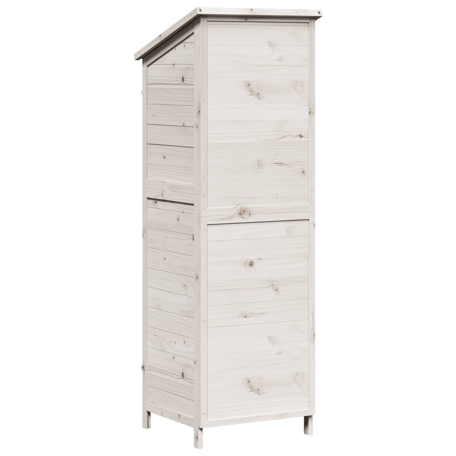 Gartenschuppen Natur 59 x 56 x 113,5 cm Massivholz aus Fichte