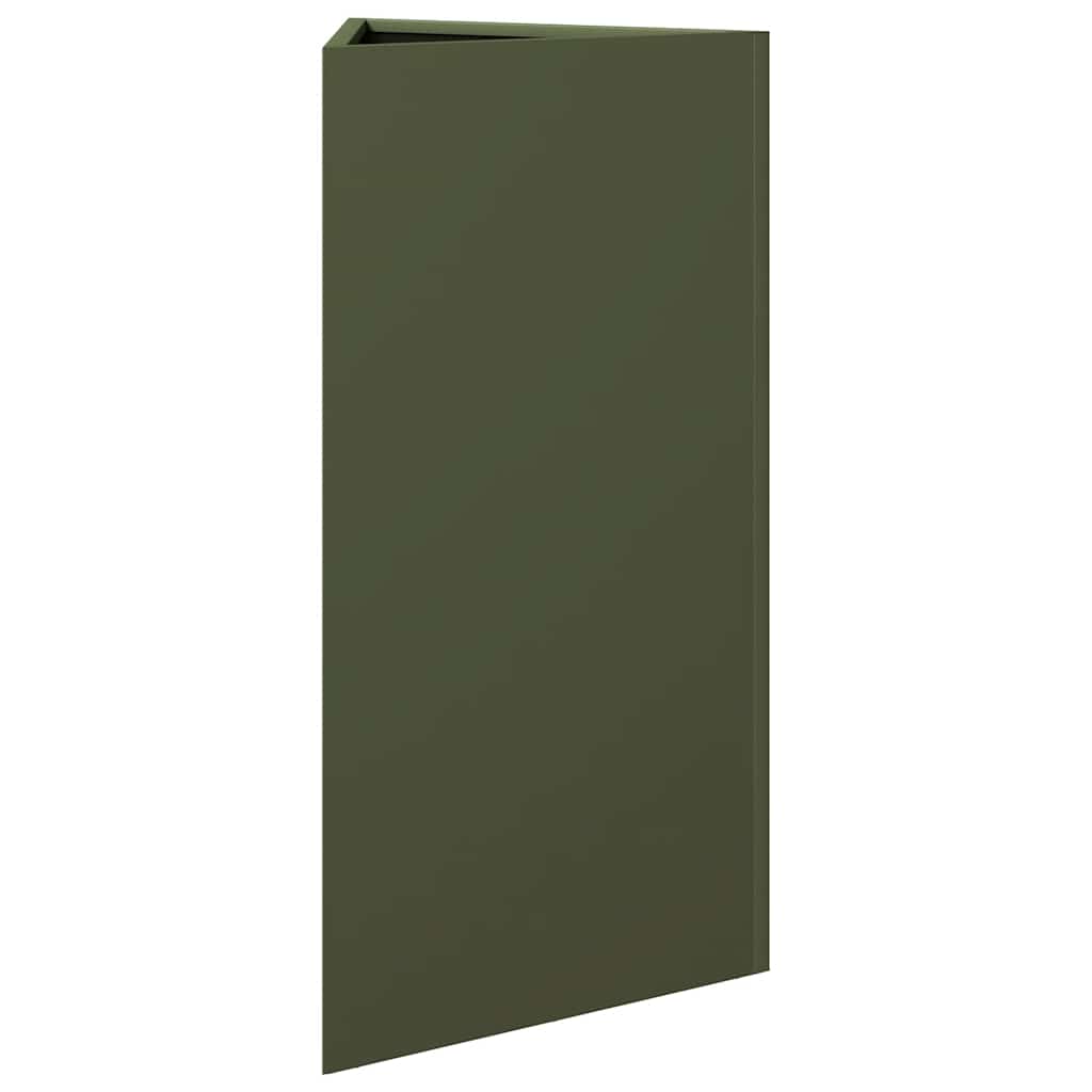Pflanzkübel 30x26x75 cm Cortenstahl