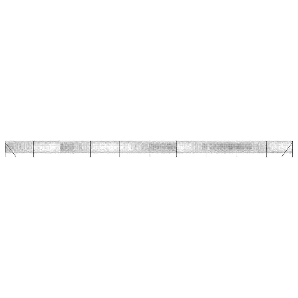 Maschendrahtzaun Grün 0,8x10 m