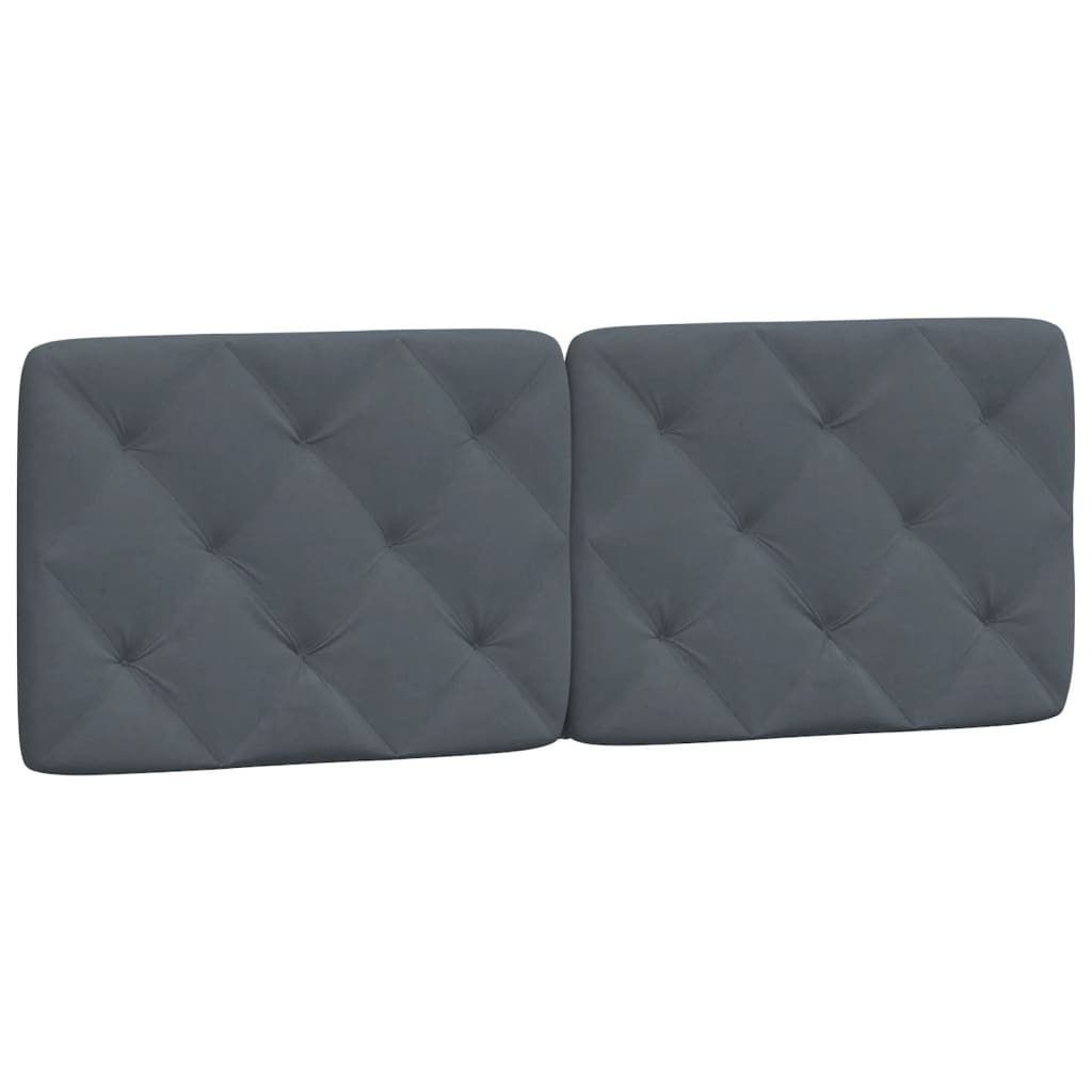 Bett mit Matratze Hellgrau 80x200 cm Samt