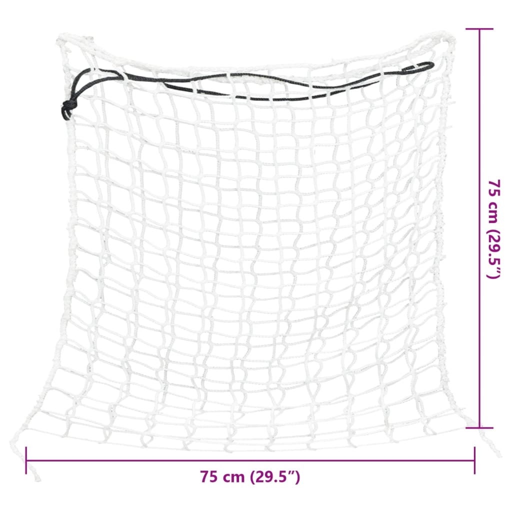 Heunetze 2 Stk Rechteckig 0,9x1 m PP