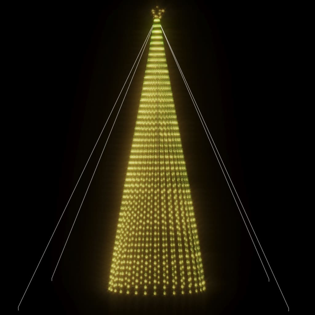 LED Weihnachtsbaum 275 LEDs Warmweiß 180 cm
