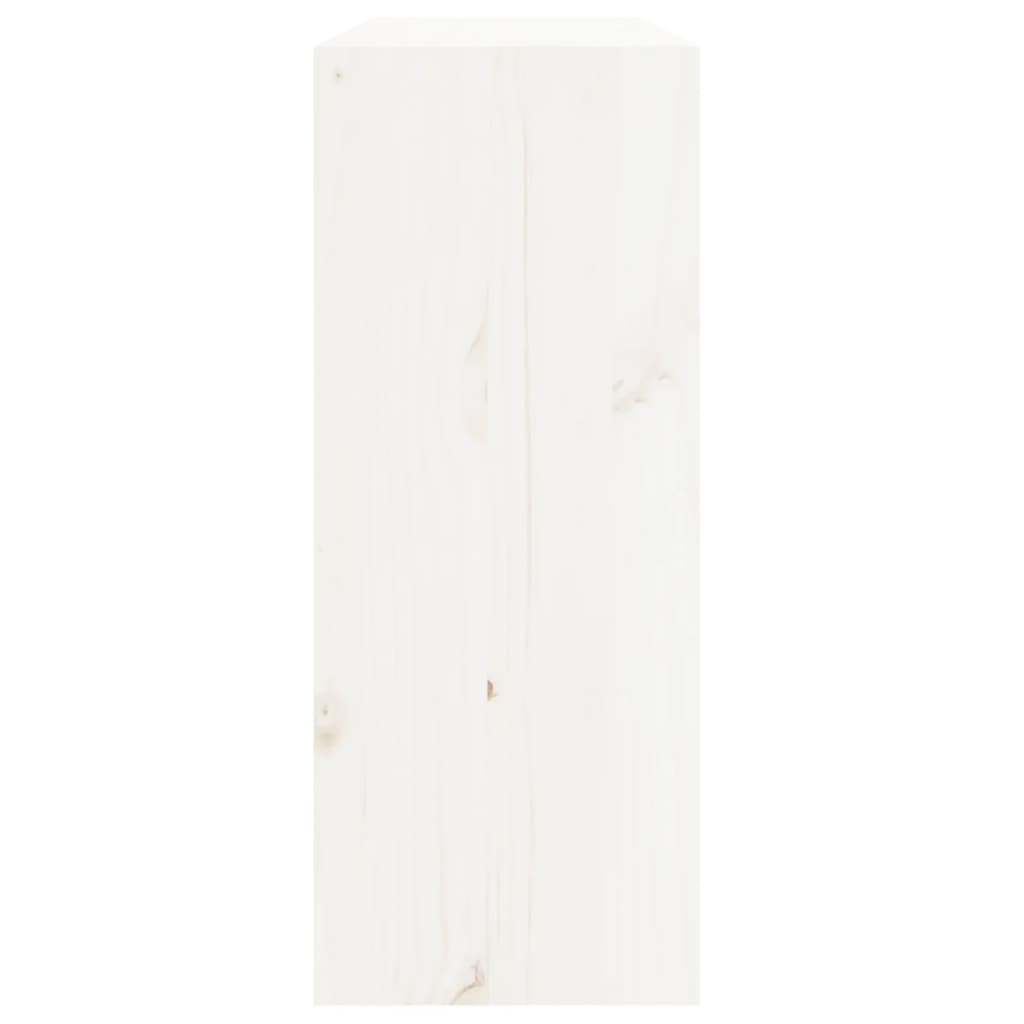 Weinschrank 56 x 25 x 56 cm Massivholz Kiefer