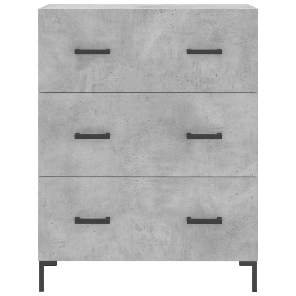 Highboard Hochglanz-Weiß 69,5x34x180 cm Holzwerkstoff