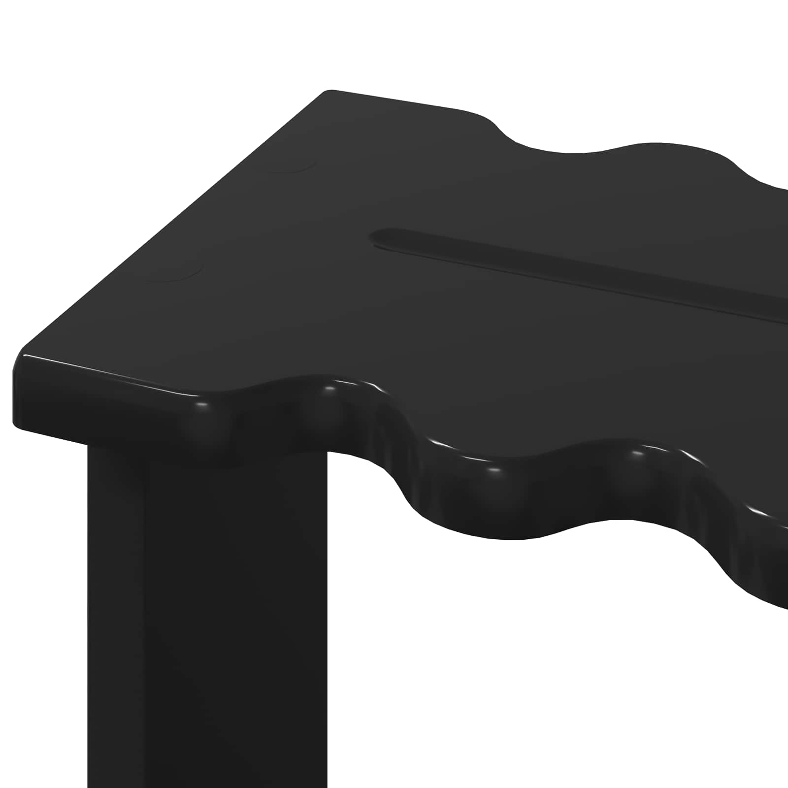 Billardqueue-Ständer Holzwerkstoff 60 x 35 x 60 cm Weiß