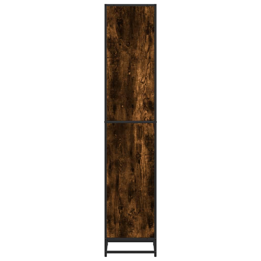Bücherregal Schwarz 60x35x139 cm Holzwerkstoff