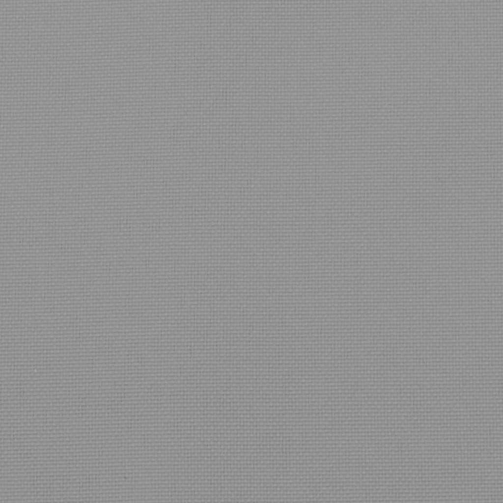 Palettenkissen Anthrazit 180 x 40 x 8 cm Oxford-Stoff