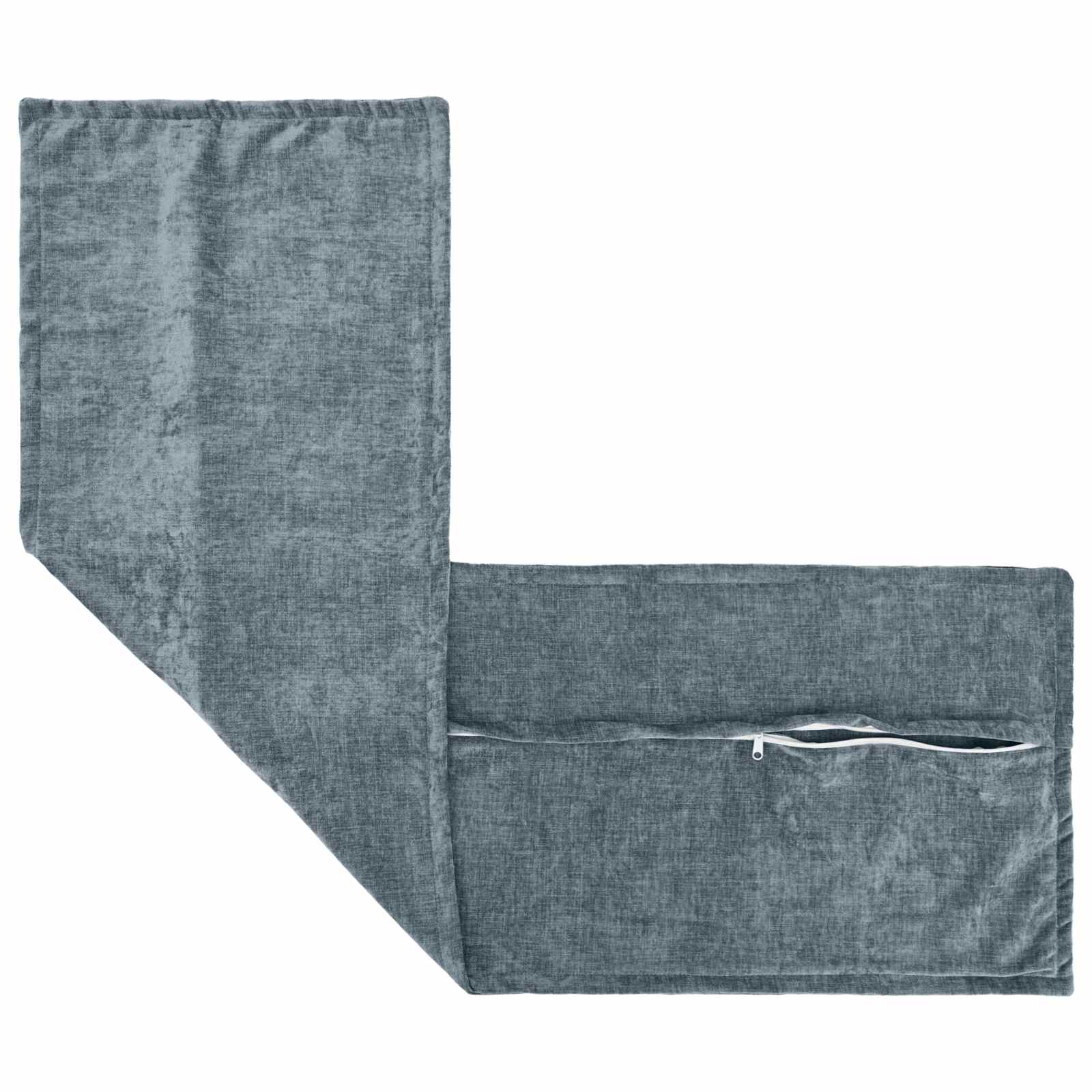 Kissenbezug 2 Stk. HOUTEN Dunkelgrau 30 x 30 cm Chenille-Stoff