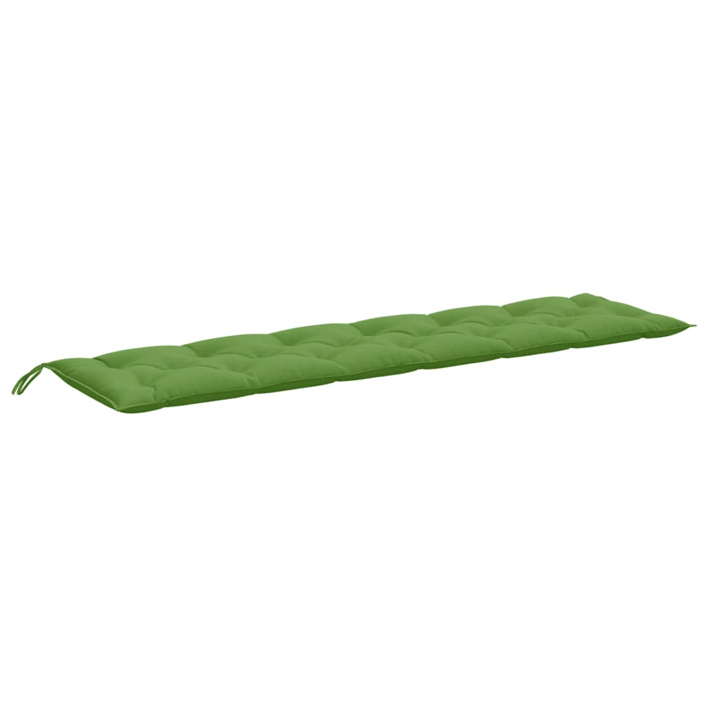 Gartenbank-Auflagen 2 Stk. Melange Anthrazit 100x50x7 cm Stoff