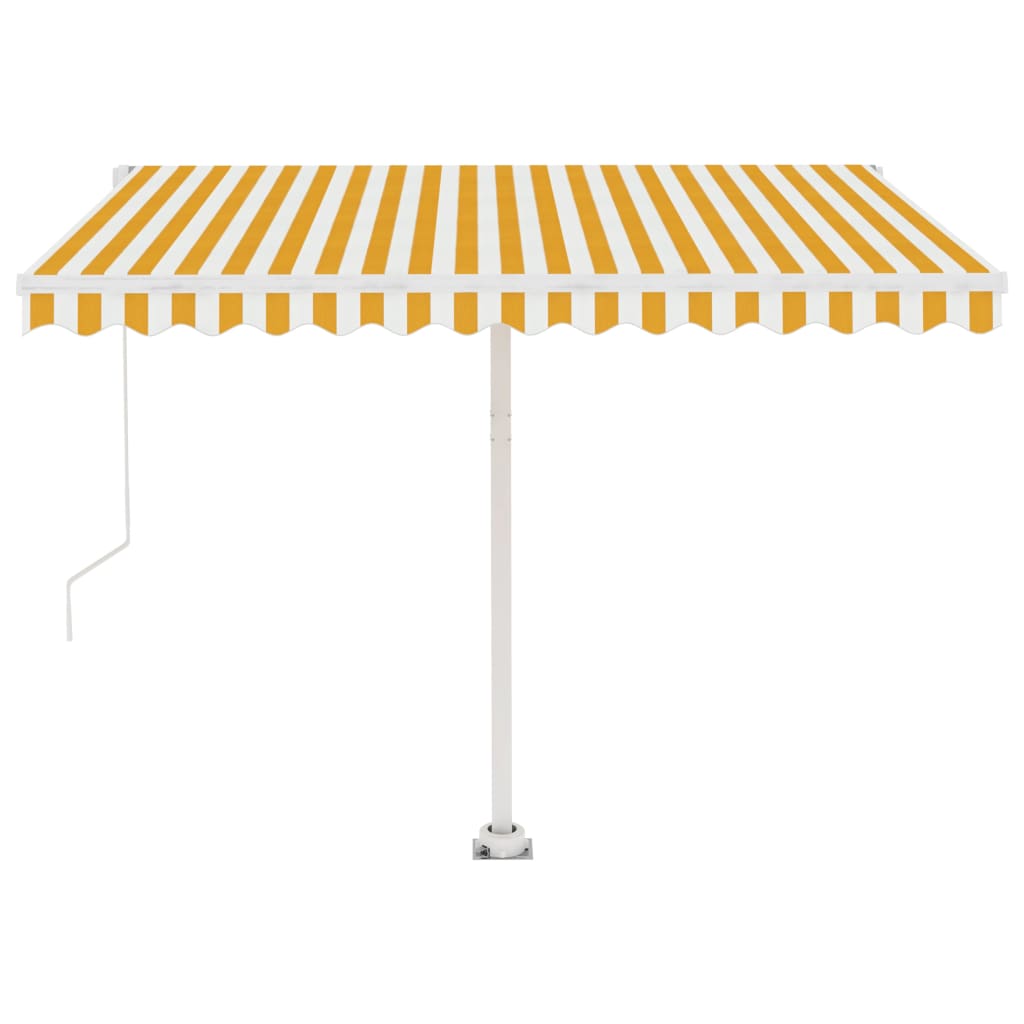 Standmarkise Manuell Einziehbar 300x250 cm Creme