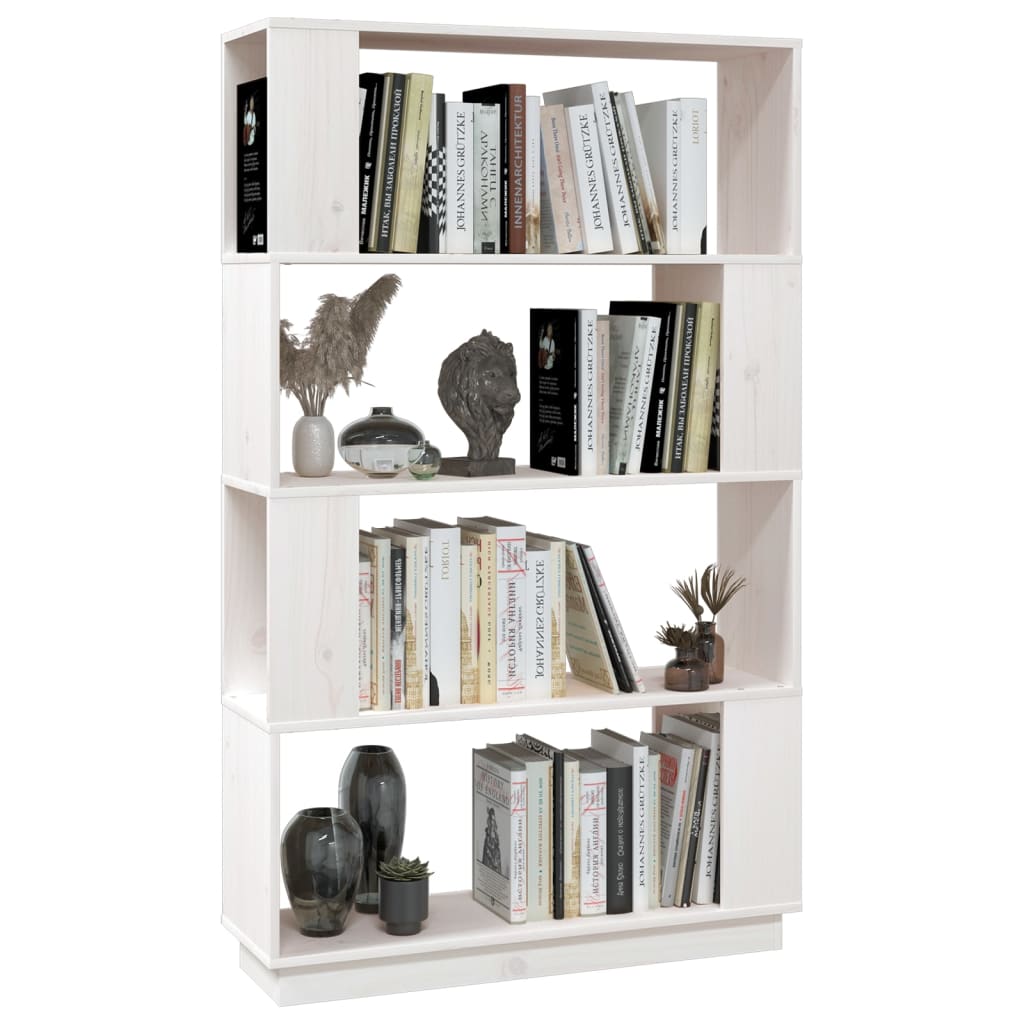 Bücherregal/Raumteiler 80x25x132 cm Massivholz Kiefer