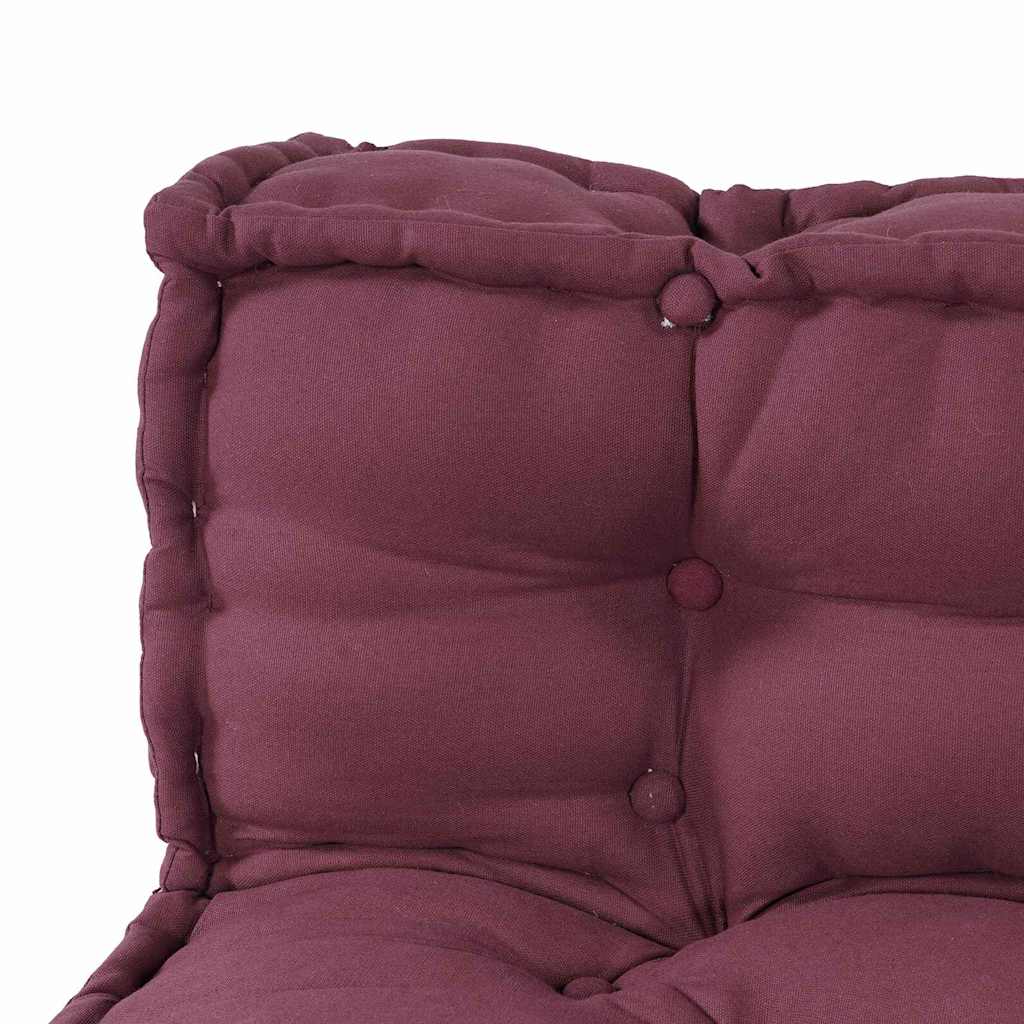 Palettensofa-Auflage Mehrfarbig Stoff Patchwork