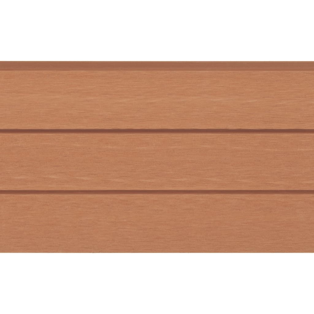 Ersatz-Zaunbretter 9 Stk. WPC 170 cm Braun