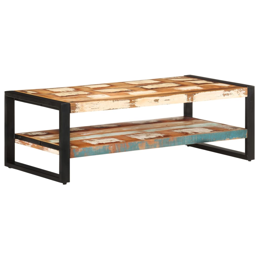 Couchtisch 120x55x40 cm Massivholz Mango