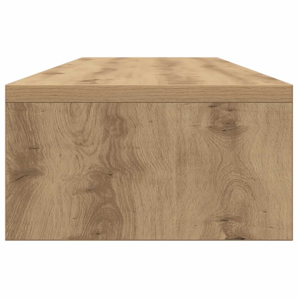 Monitorständer Weiß 100x24x13 cm Holzwerkstoff