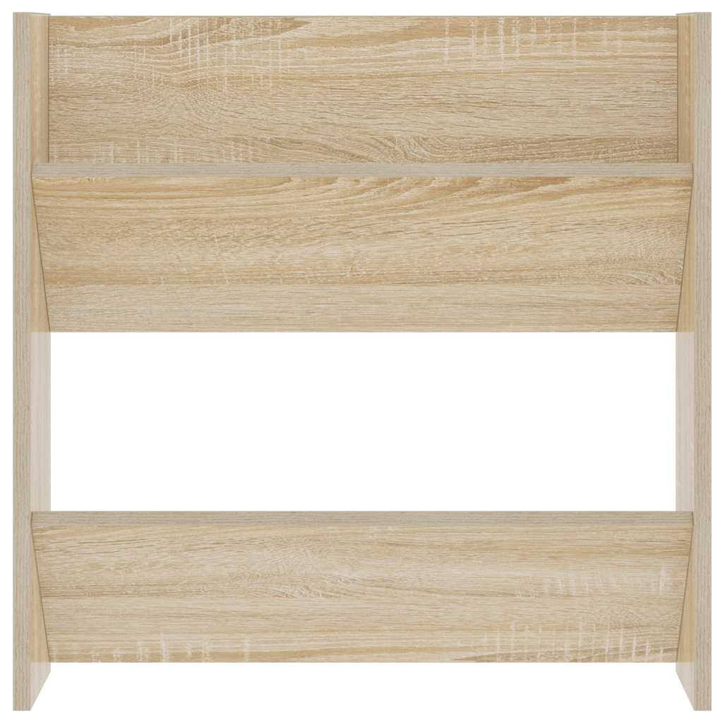 Wand-Schuhschränke 4 Stk. Weiß 60x18x60 cm Holzwerkstoff