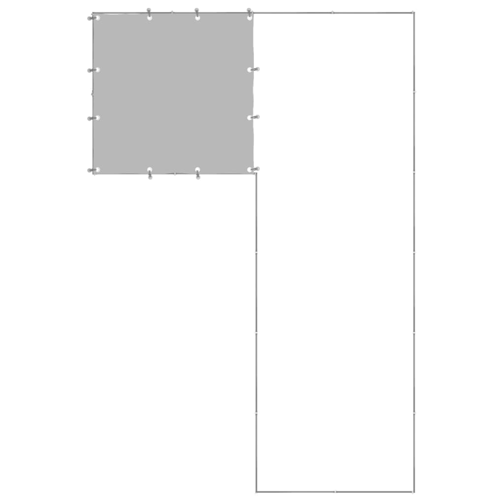 Hundezwinger Schwarz 4,84 m² Stahl