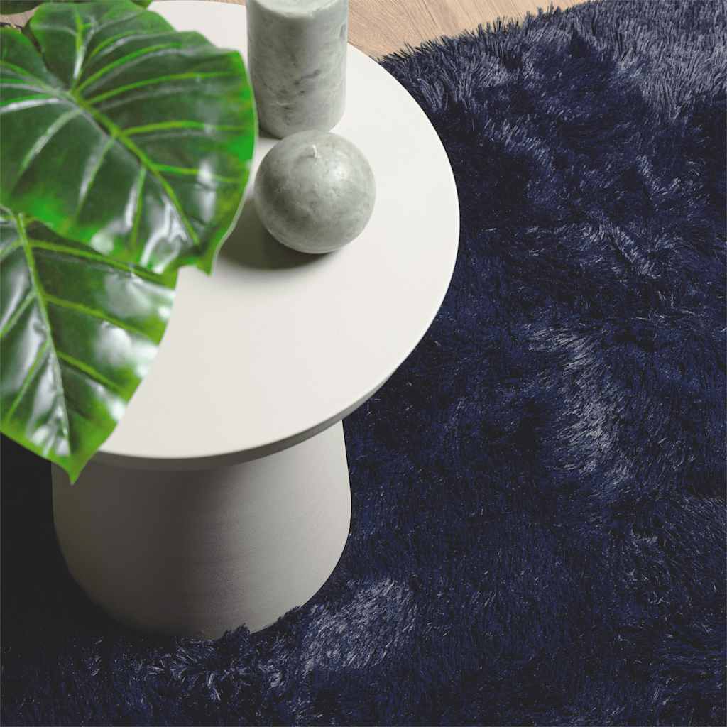 Teppich Shaggy Hochflor NAVARRA Beige 60x100 cm Polyester