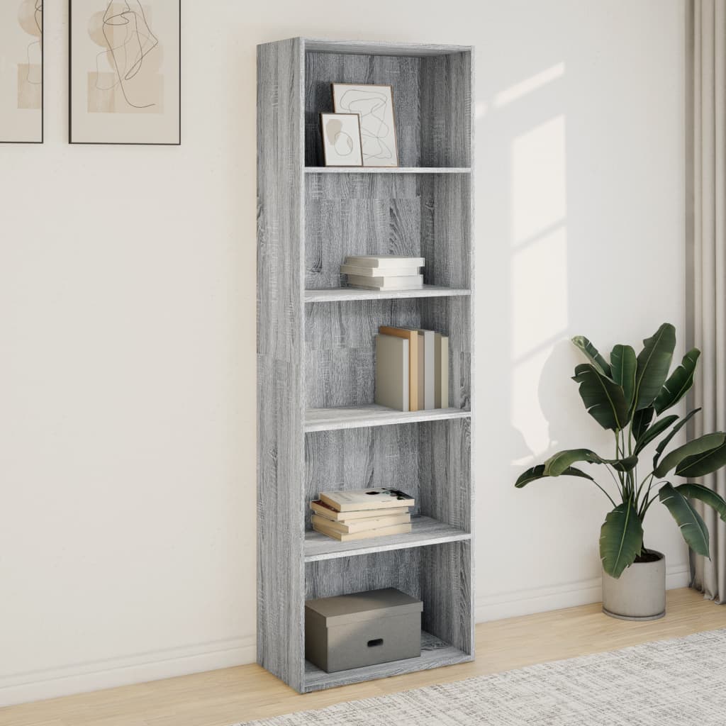 Bücherregal Weiß 80x30x189 cm Holzwerkstoff