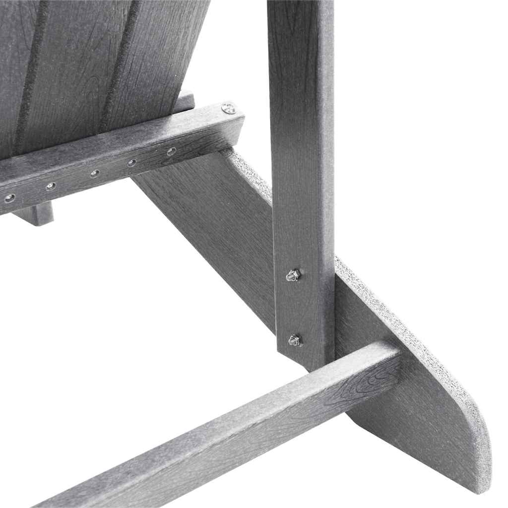 Adirondack-Stuhl Weiß 82 x 74 x 92 cm HDPE