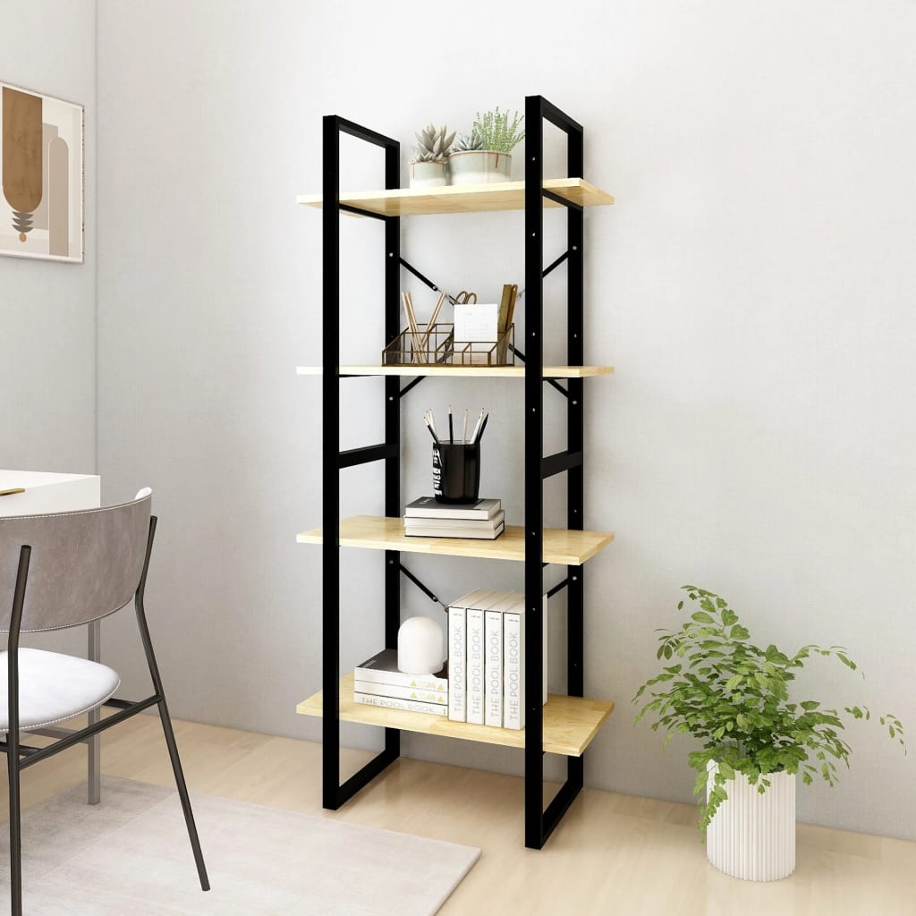 Bücherregal 2 Fächer Weiß 60x30x70 cm Holzwerkstoff