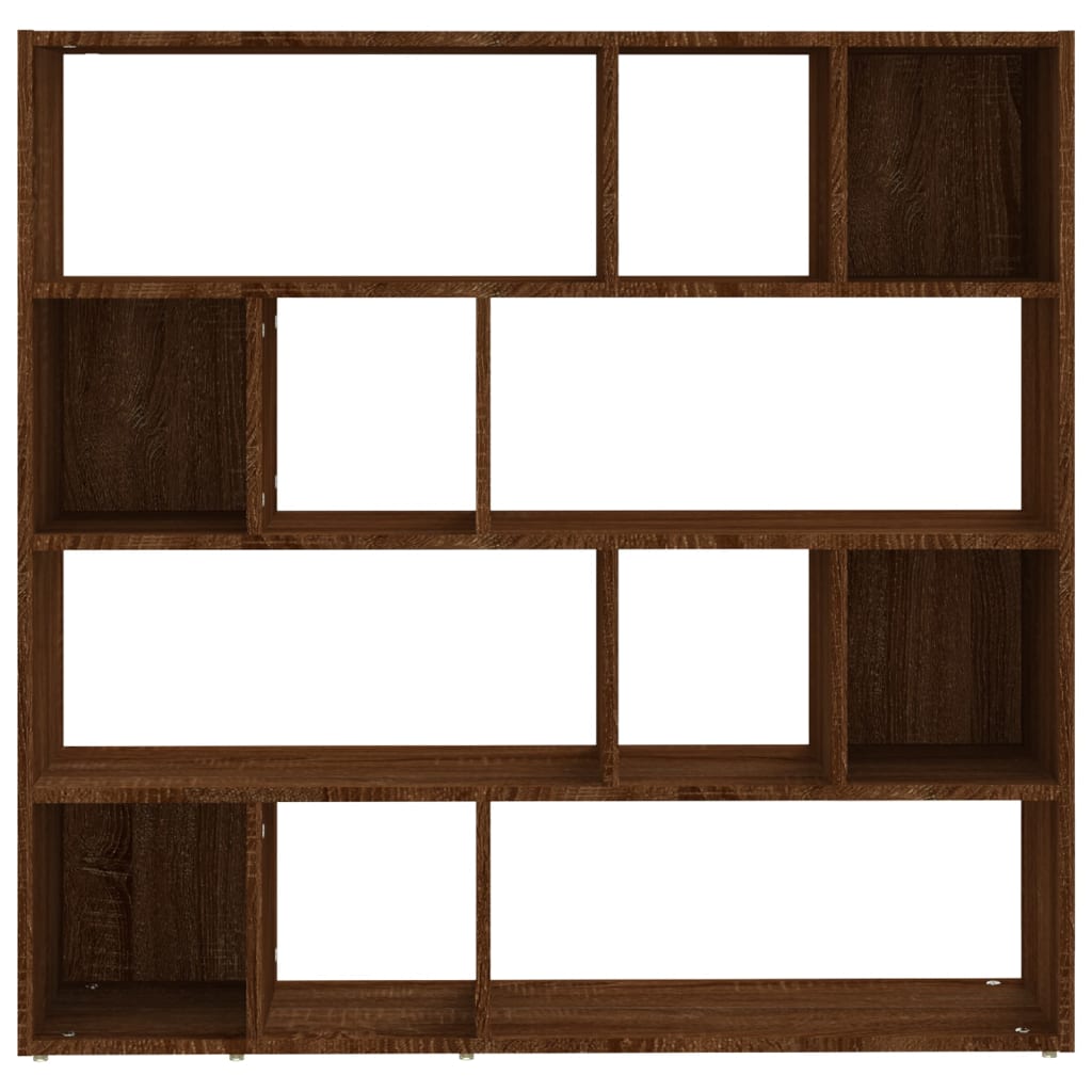 Bücherregal/Raumteiler Weiß 105x24x102 cm