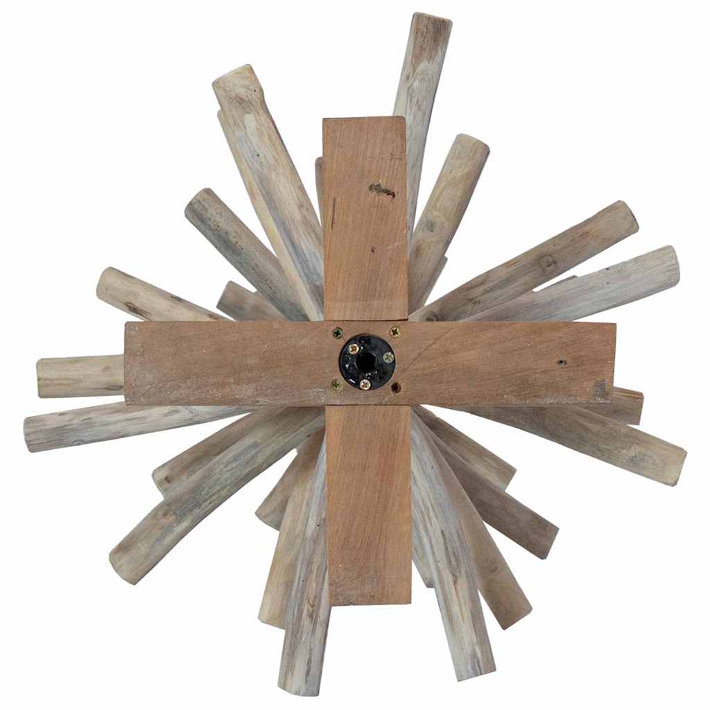 Weihnachtsbaum mit Ständer Braun 60 cm Massivholz Teak