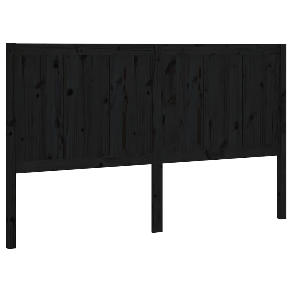 Kopfteil Grau 80,5x4x100 cm Massivholz Kiefer