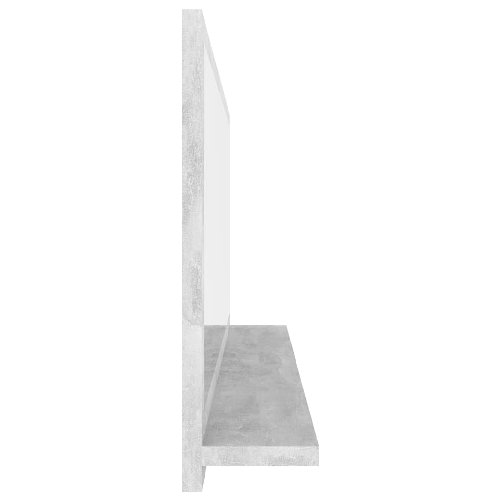 Badspiegel Weiß 40x10,5x37 cm Holzwerkstoff